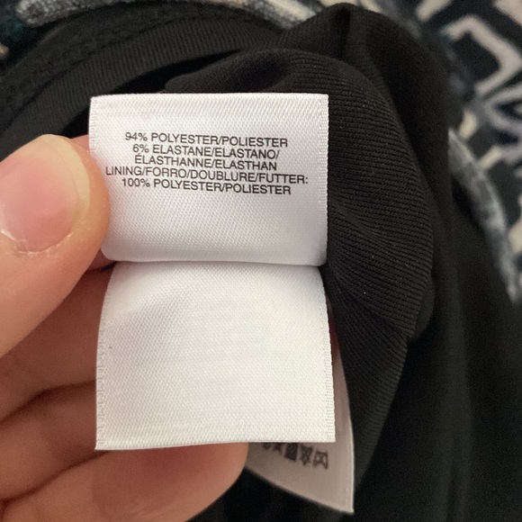 Fun pattern Jones New York dress - Picture 4 of 10